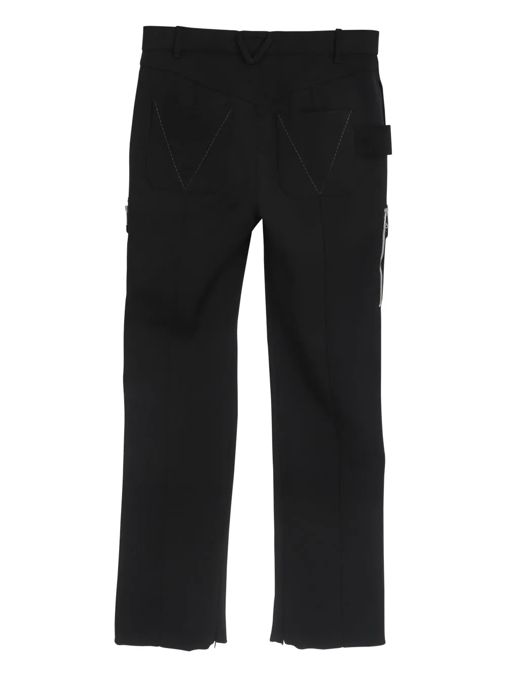 Bottega Veneta Slit-Hem Cargo Pants
