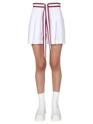Boutique Moschino Tie-Waist Shorts