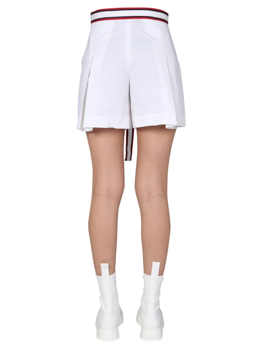 Boutique Moschino Tie-Waist Shorts