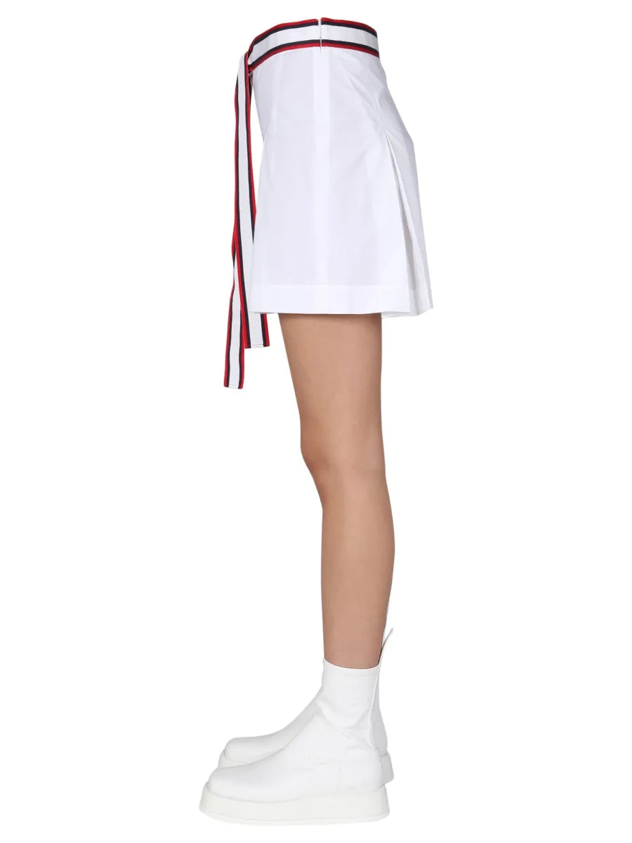 Boutique Moschino Tie-Waist Shorts