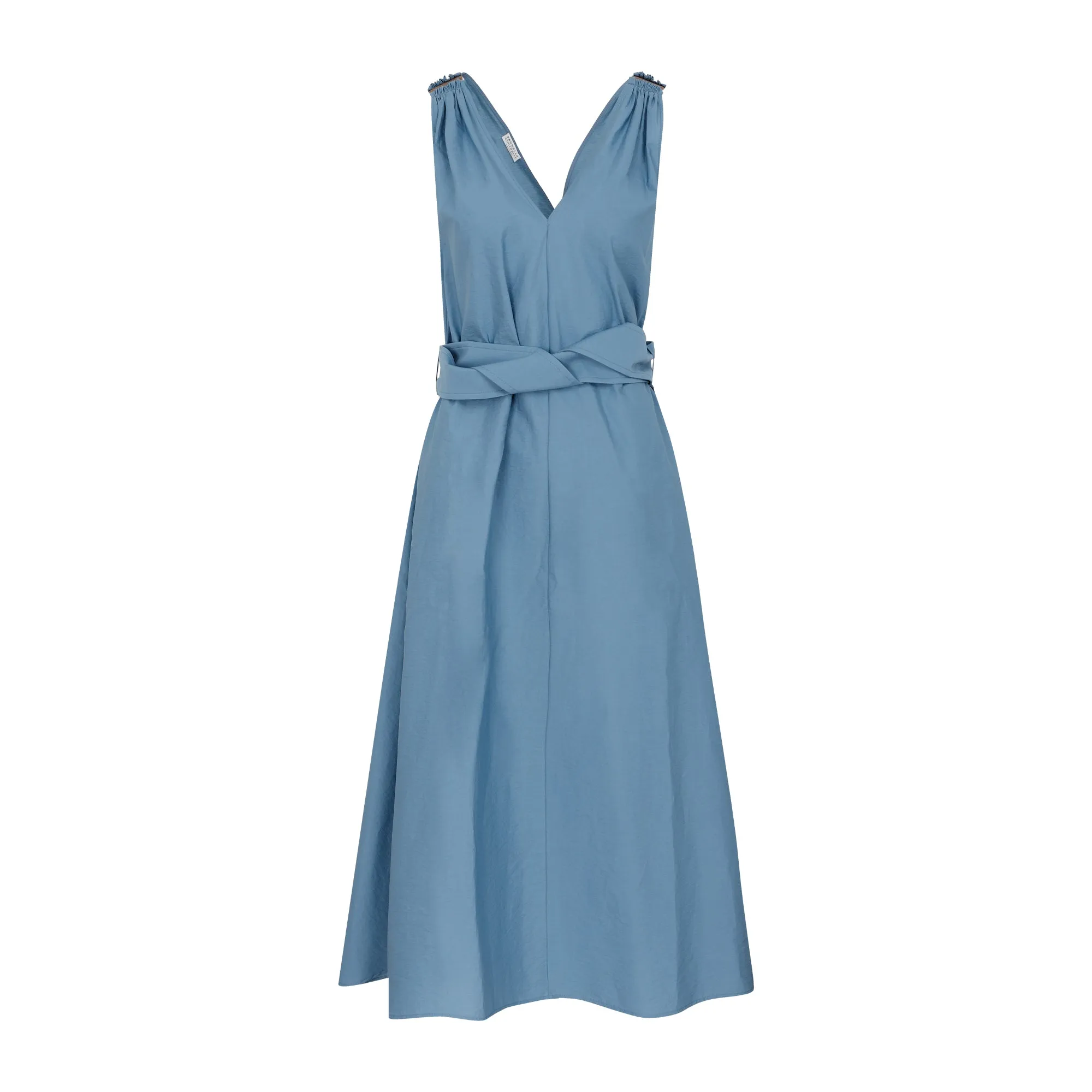 Brunello Cucinelli Belted Maxi Dress