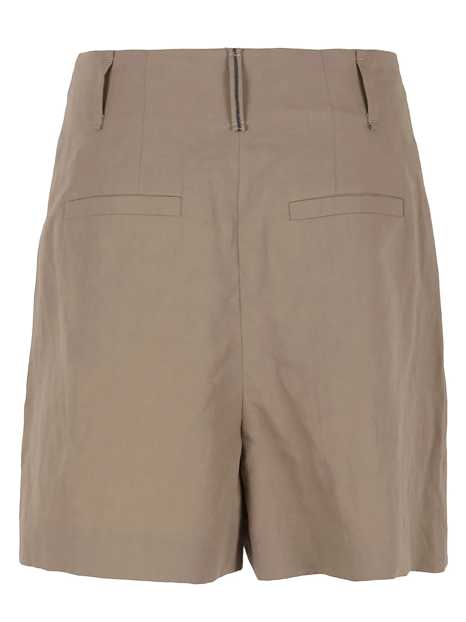 Brunello Cucinelli High-Waisted Shorts