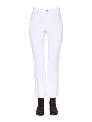 Brunello Cucinelli Mid-Rise Straight Leg Jeans