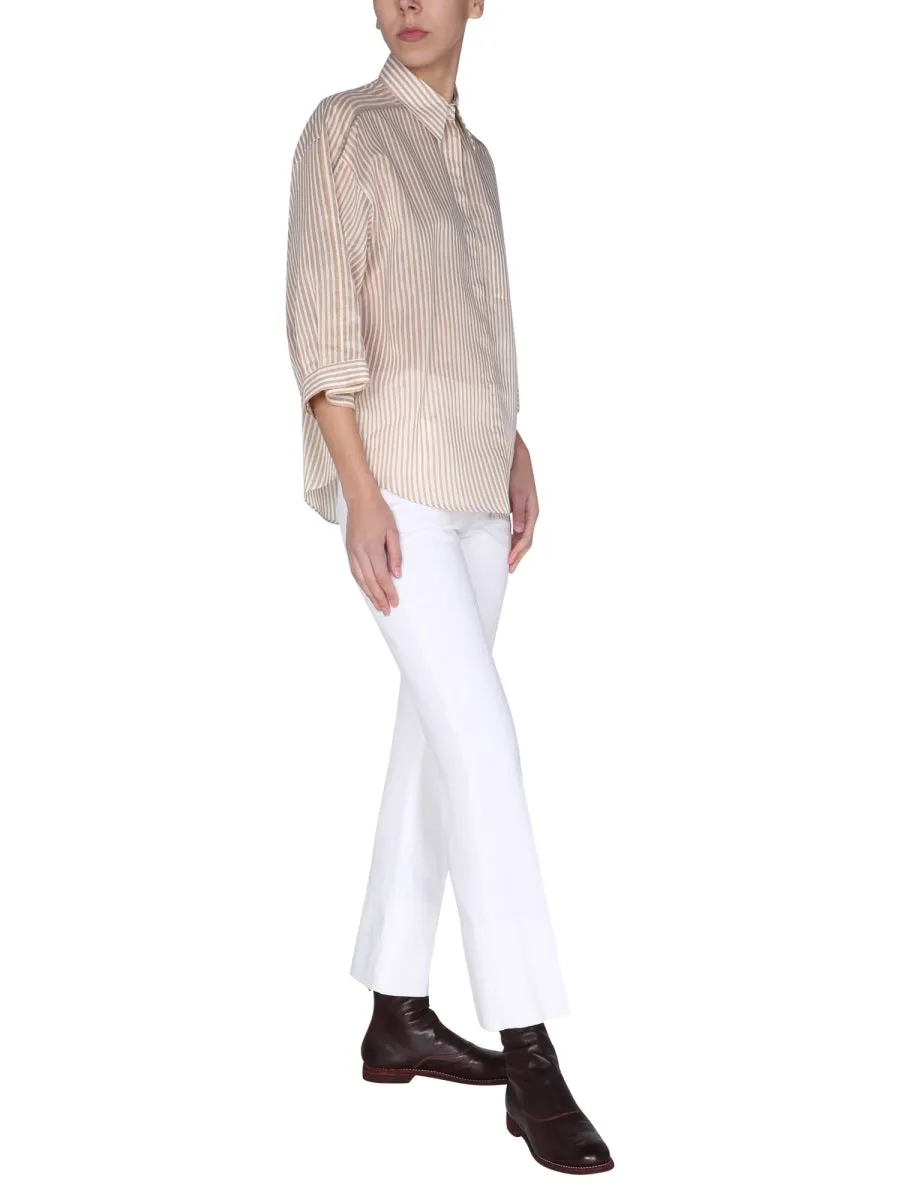 Brunello Cucinelli Mid-Rise Straight Leg Jeans