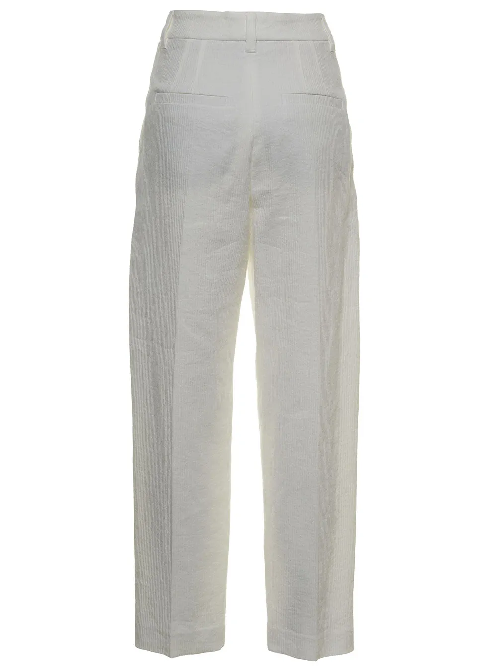 Brunello Cucinelli Pleat Detailed Tapered Pants