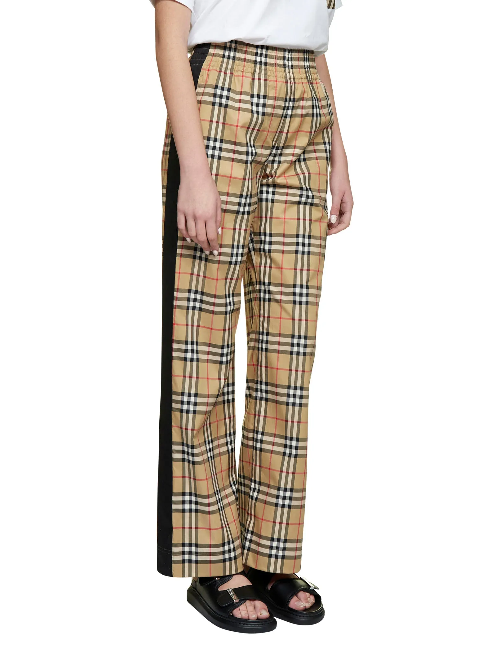 Burberry Vintage Check Straight Leg Trousers
