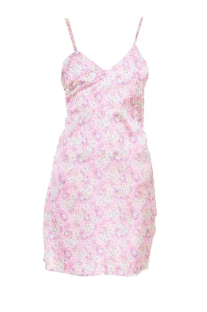 Chiara Ferragni Floral-Printed Spaghetti Strap Dress