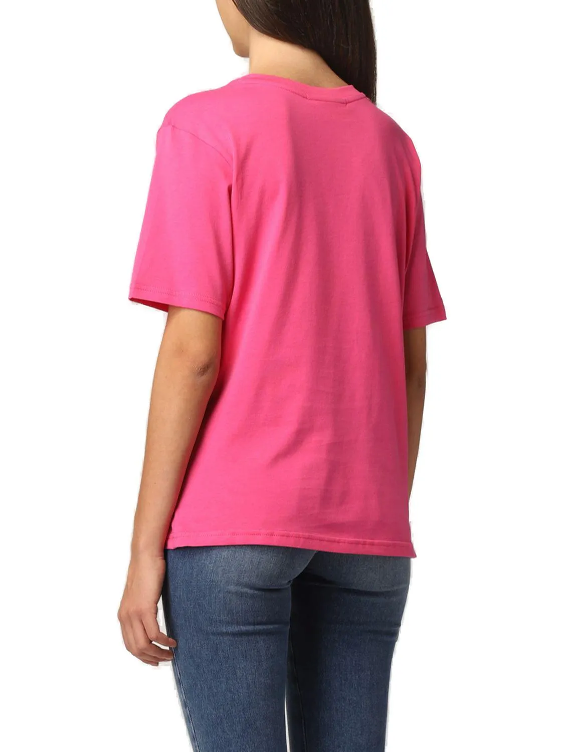 Chiara Ferragni Logo Detailed Crewneck T-Shirt