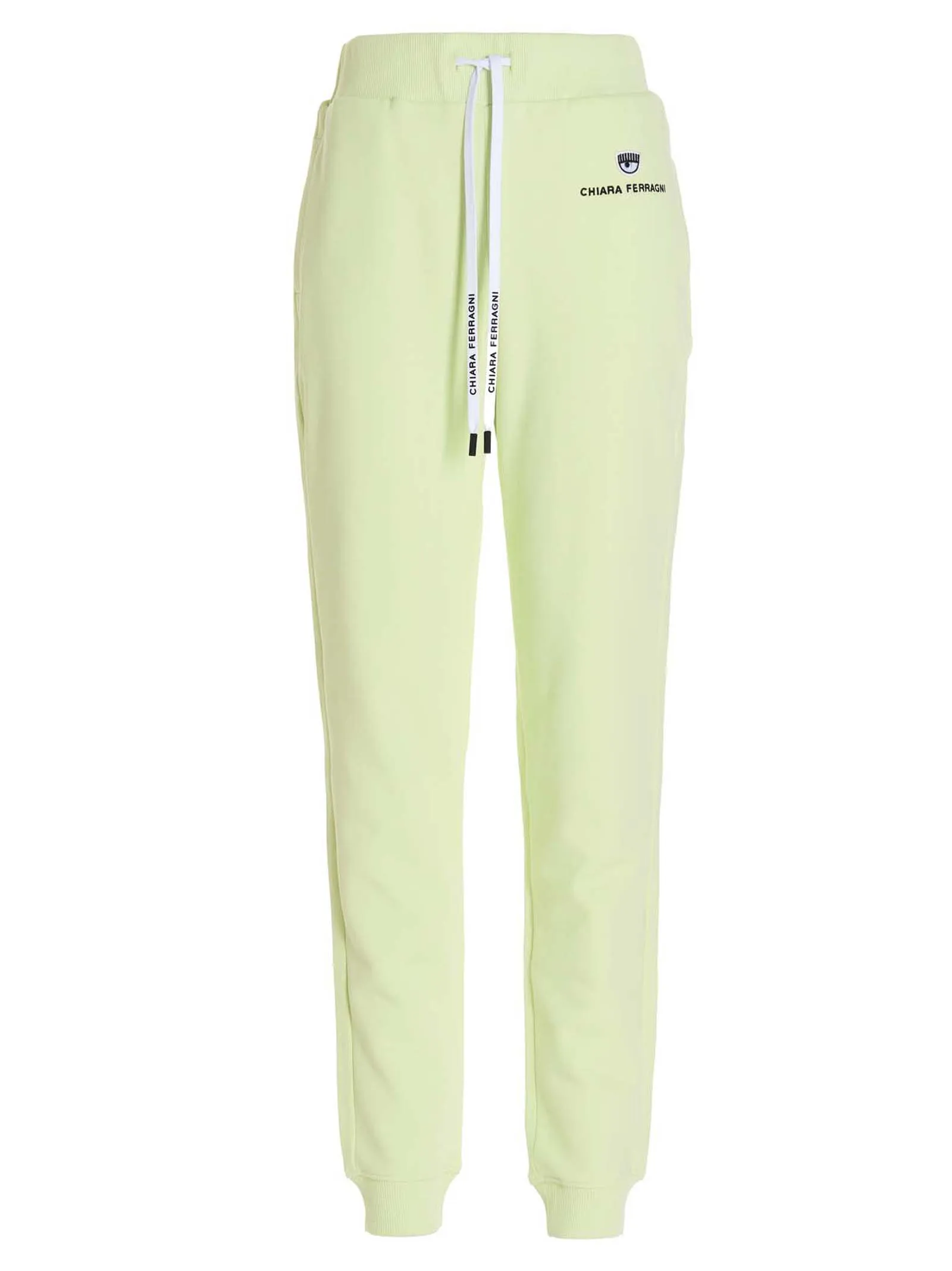 Chiara Ferragni Logo Embroidered Drawstring Joggers