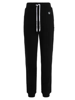 Chiara Ferragni Logo Embroidered Drawstring Joggers
