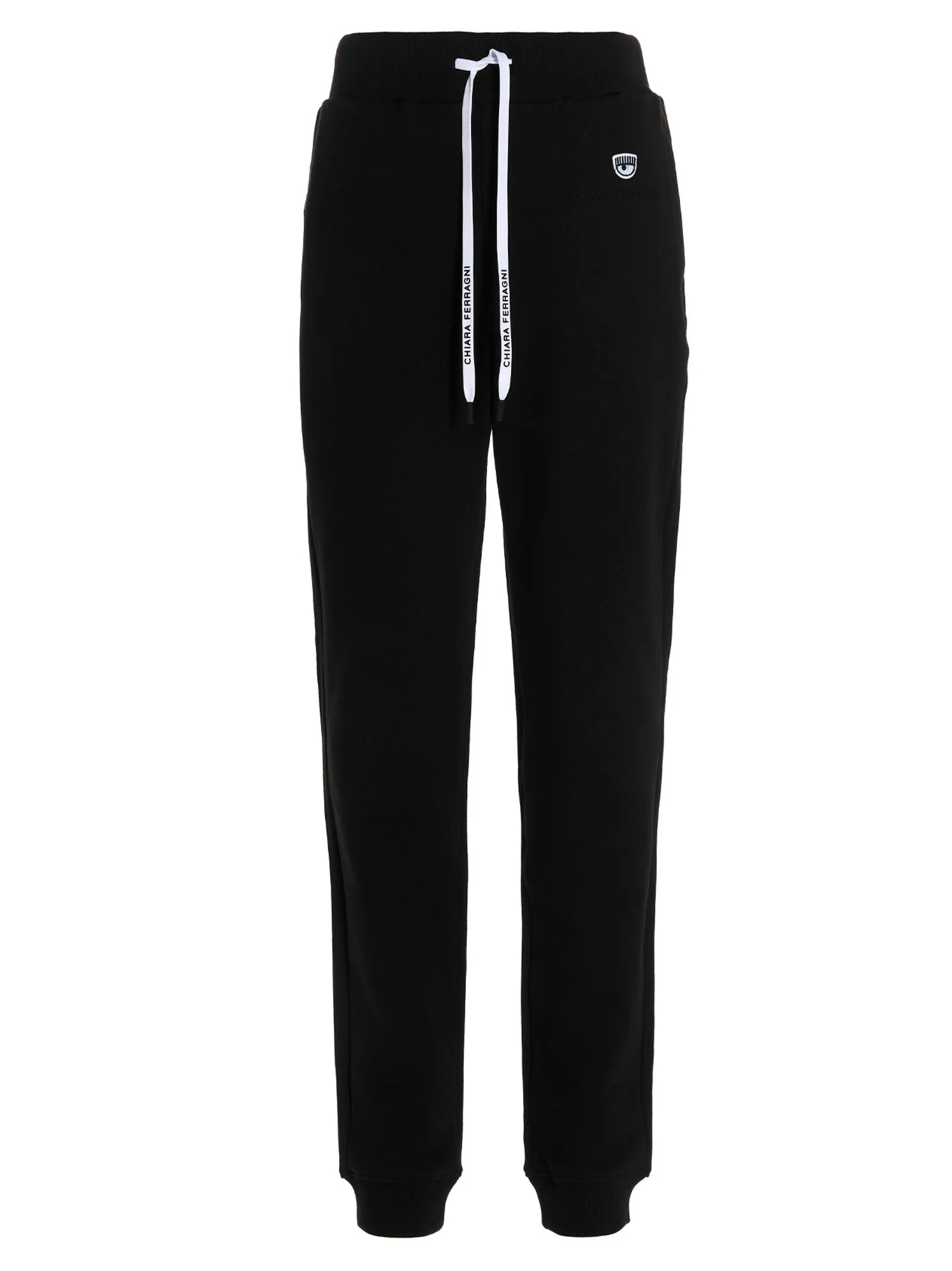 Chiara Ferragni Logo Embroidered Drawstring Joggers