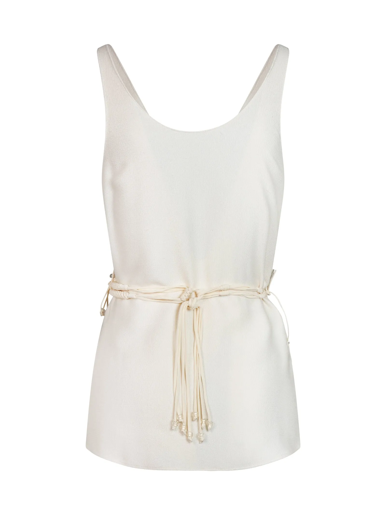 Chlo Belted Waist Tank Top