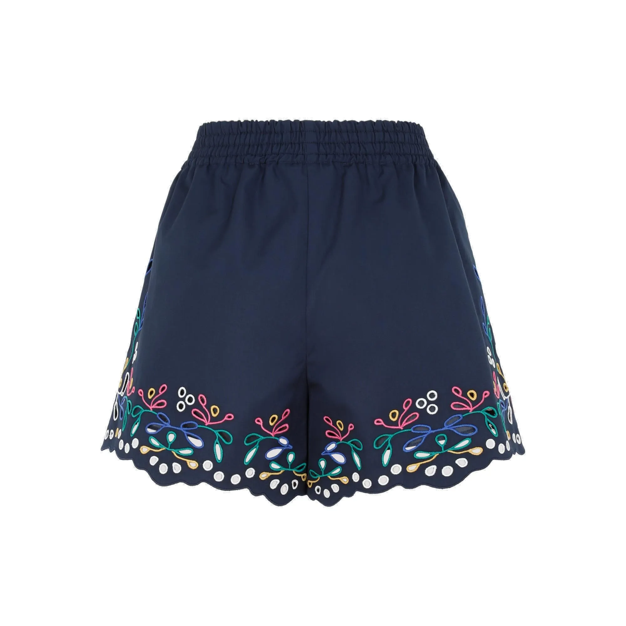 Chlo Floral Patterned Bermuda Shorts