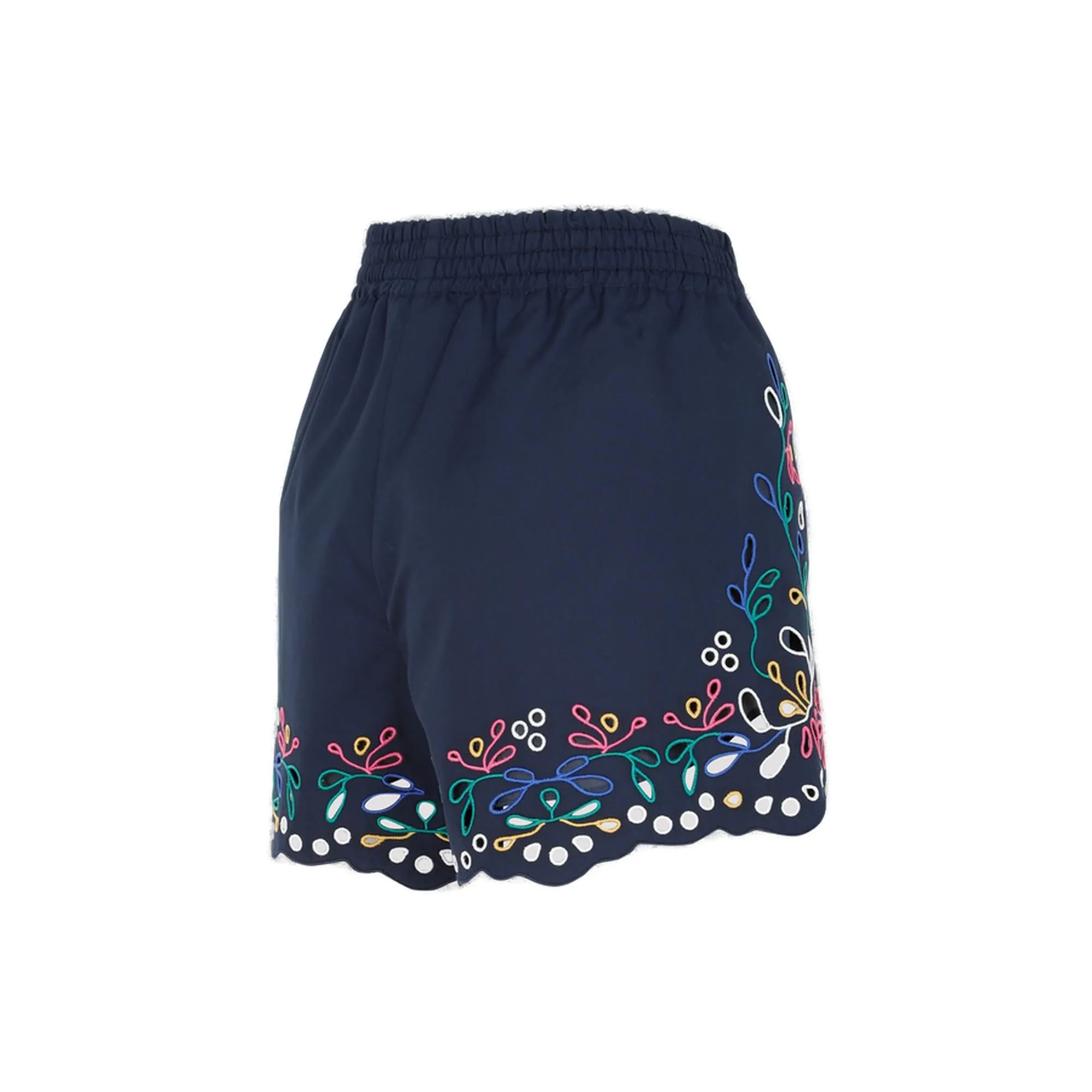 Chlo Floral Patterned Bermuda Shorts