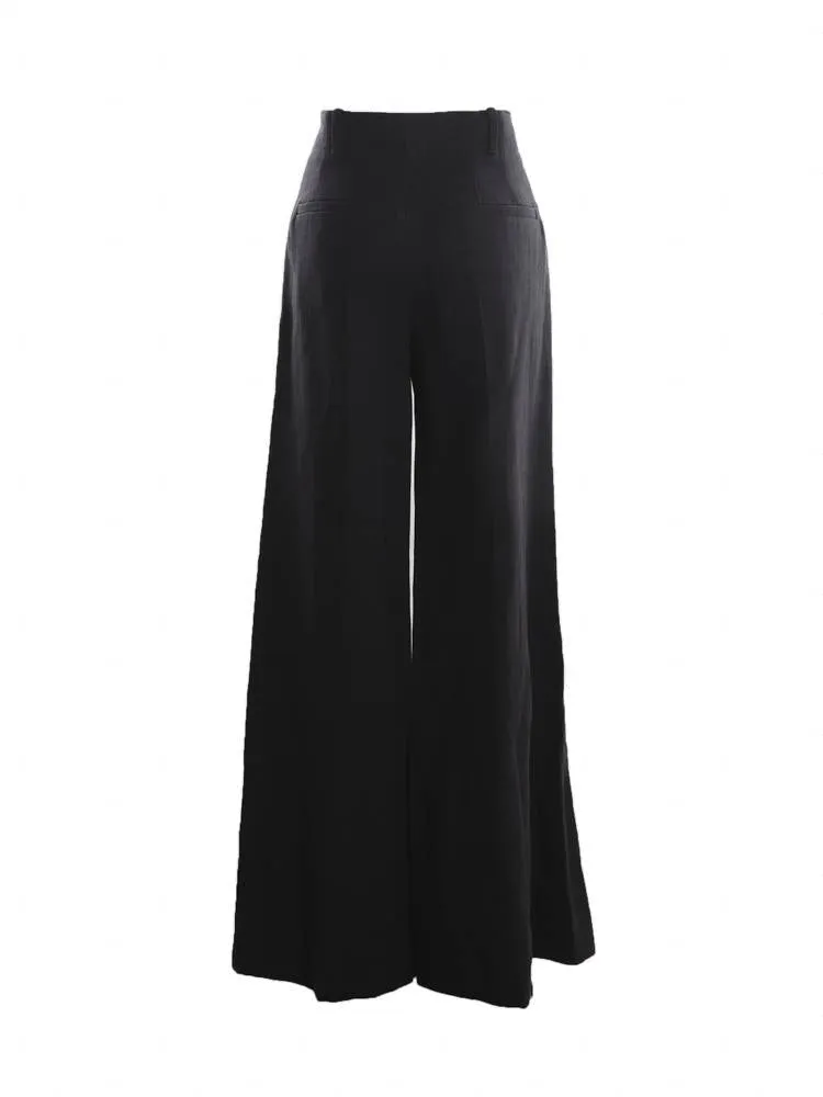 Chlo High-Rise Wide Leg Pants