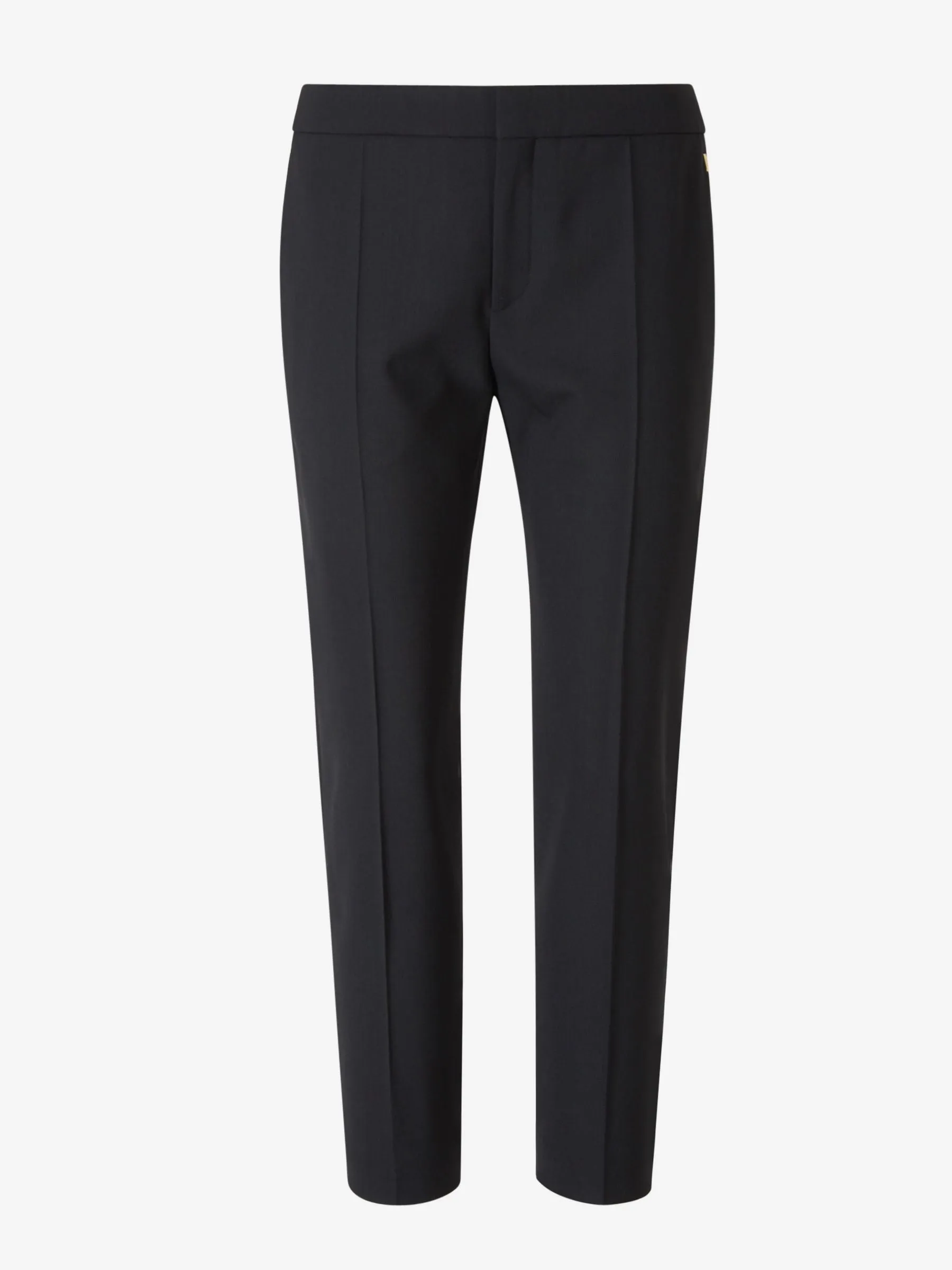 Chlo Pressed Crease Cropped Trousers