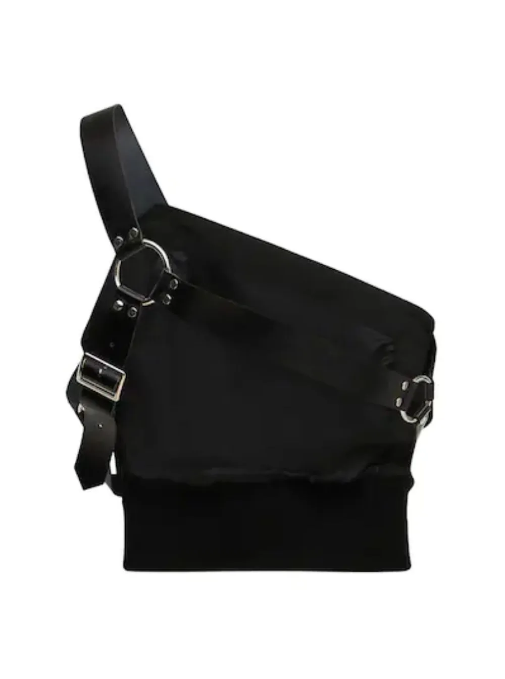 Comme Des Garons Noir Kei Ninomiya One Shoulder Open Back Top