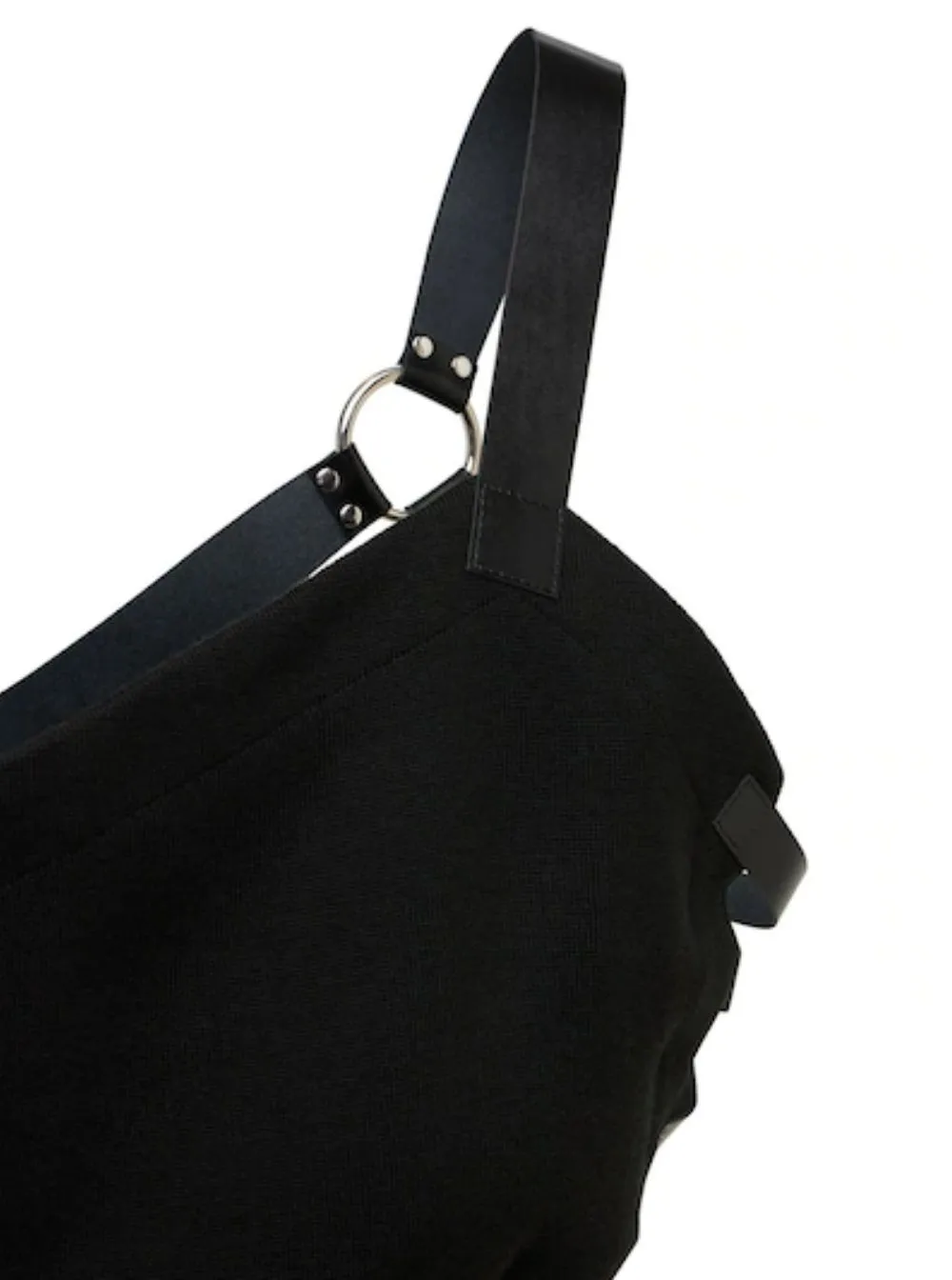 Comme Des Garons Noir Kei Ninomiya One Shoulder Open Back Top