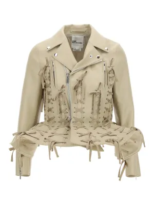 Comme des Garons Noir Kei Ninomiya Zip Detailed Jacket