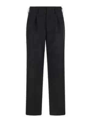 Comme des Garons Straight Leg Cropped Trousers