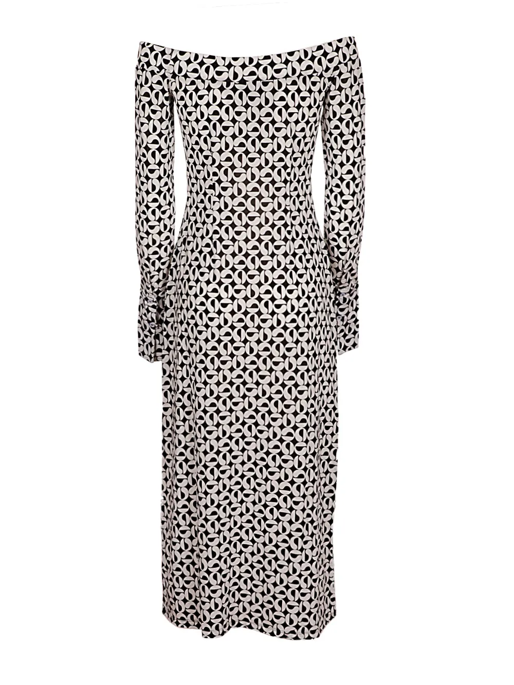Coperni Off The Shoulder Midi Dress