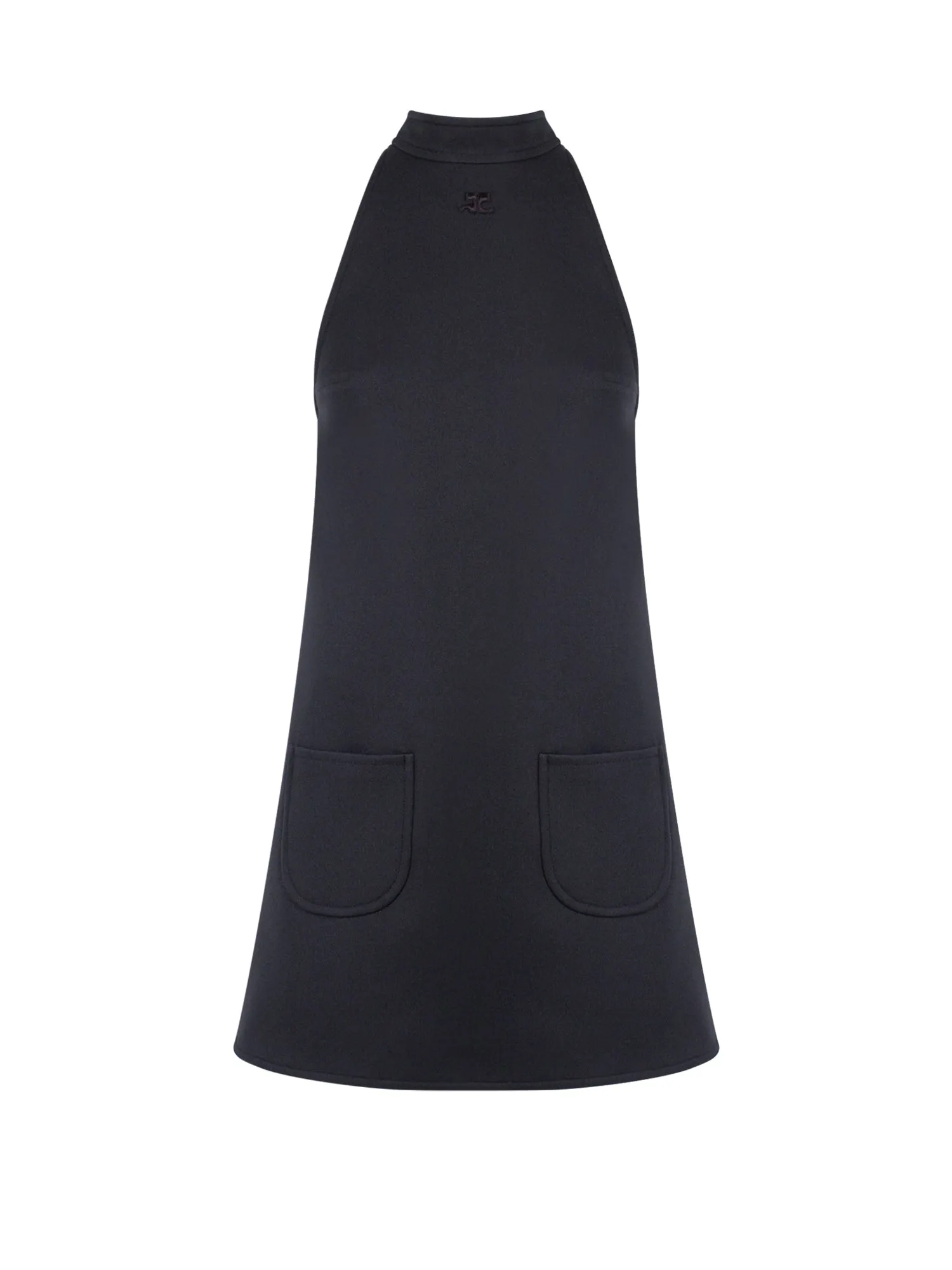 Courrges Sleeveless A-Line Mini Dress