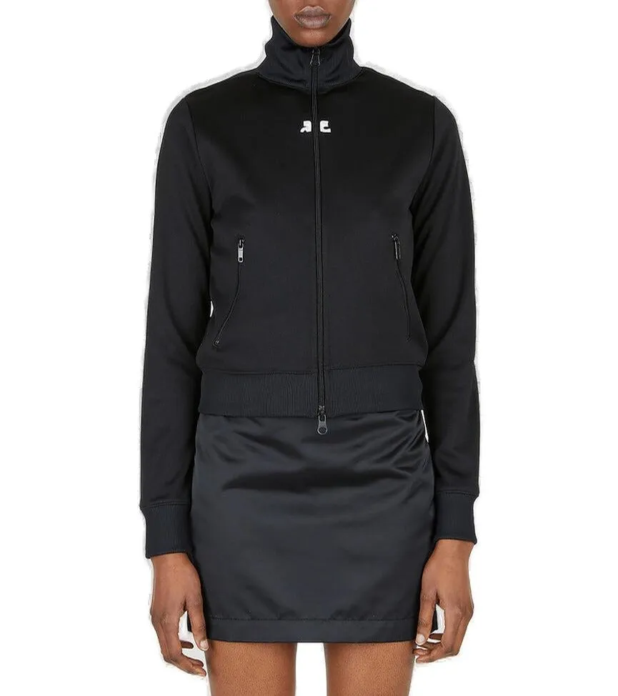 Courrges Zip-Up Long-Sleeved Jacket