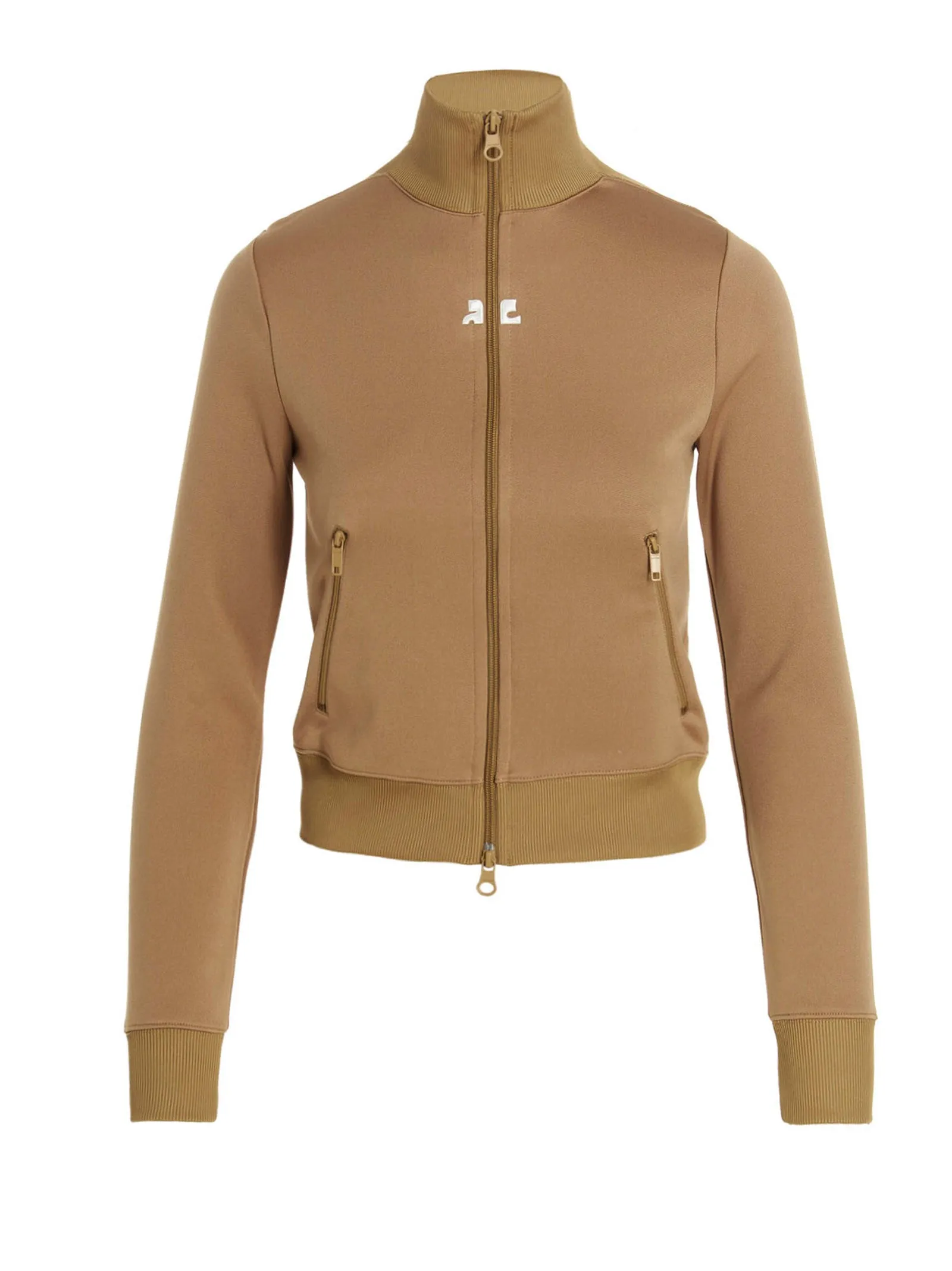 Courrges Zip-Up Long-Sleeved Jacket