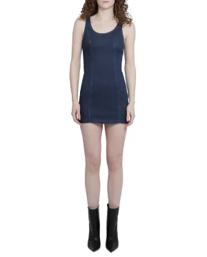 Diesel D-Venus Track Denim Tank Dress
