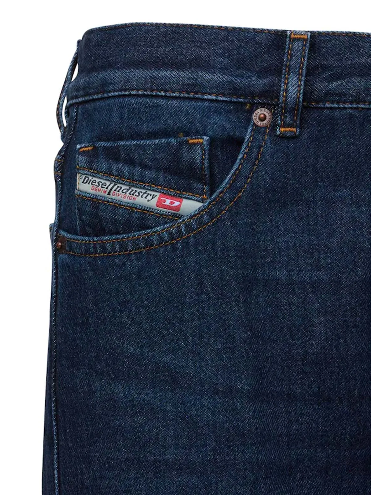 Diesel Low-Rise Wide Leg Jeans