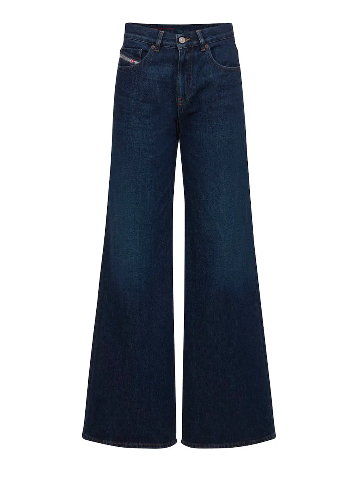 Diesel Low-Rise Wide Leg Jeans
