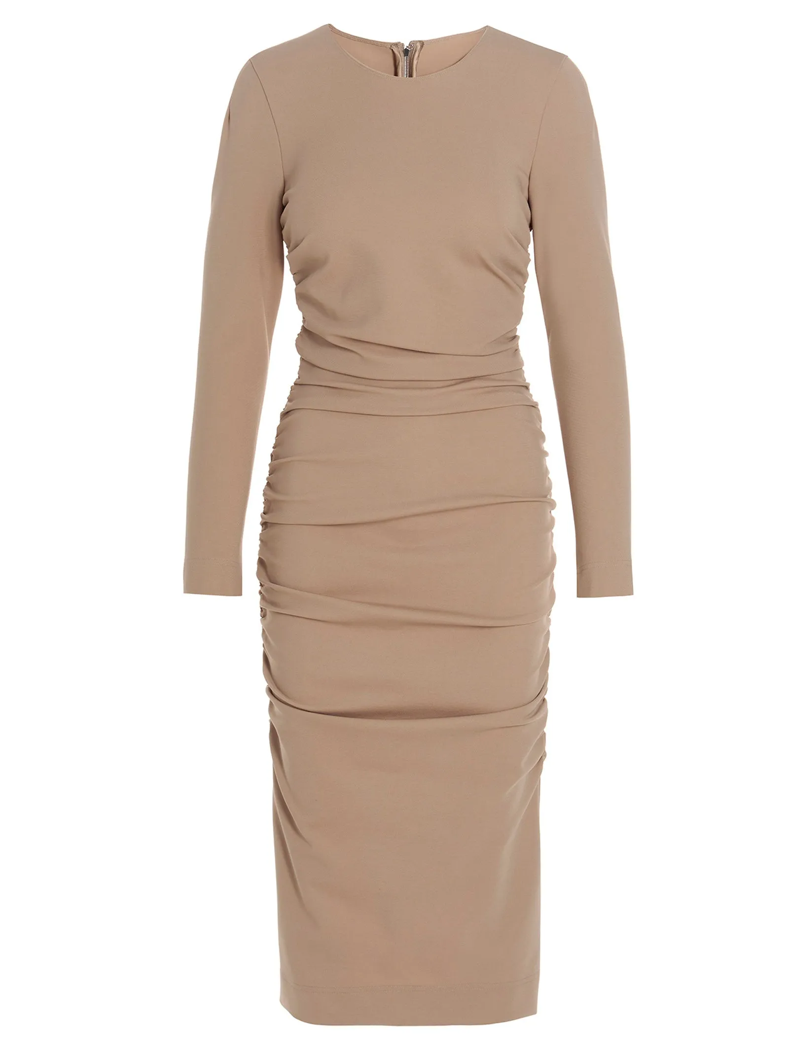 Dolce & Gabbana Crewneck Bodycon Dress