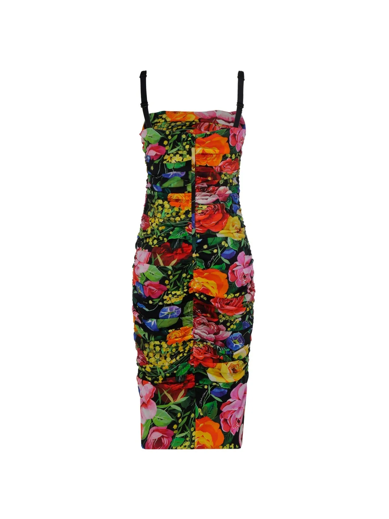 Dolce & Gabbana Floral Printed Midi Dress