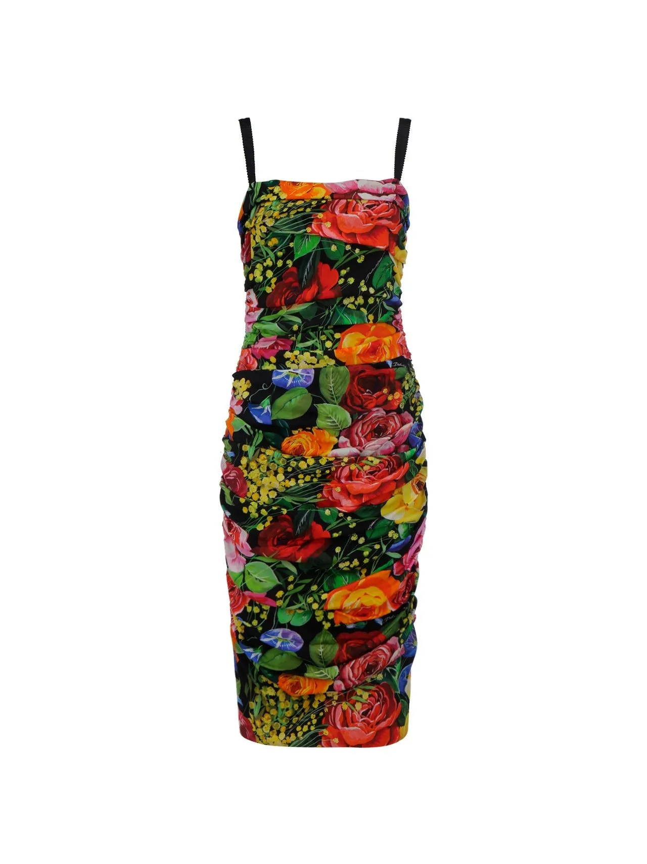 Dolce & Gabbana Floral Printed Midi Dress