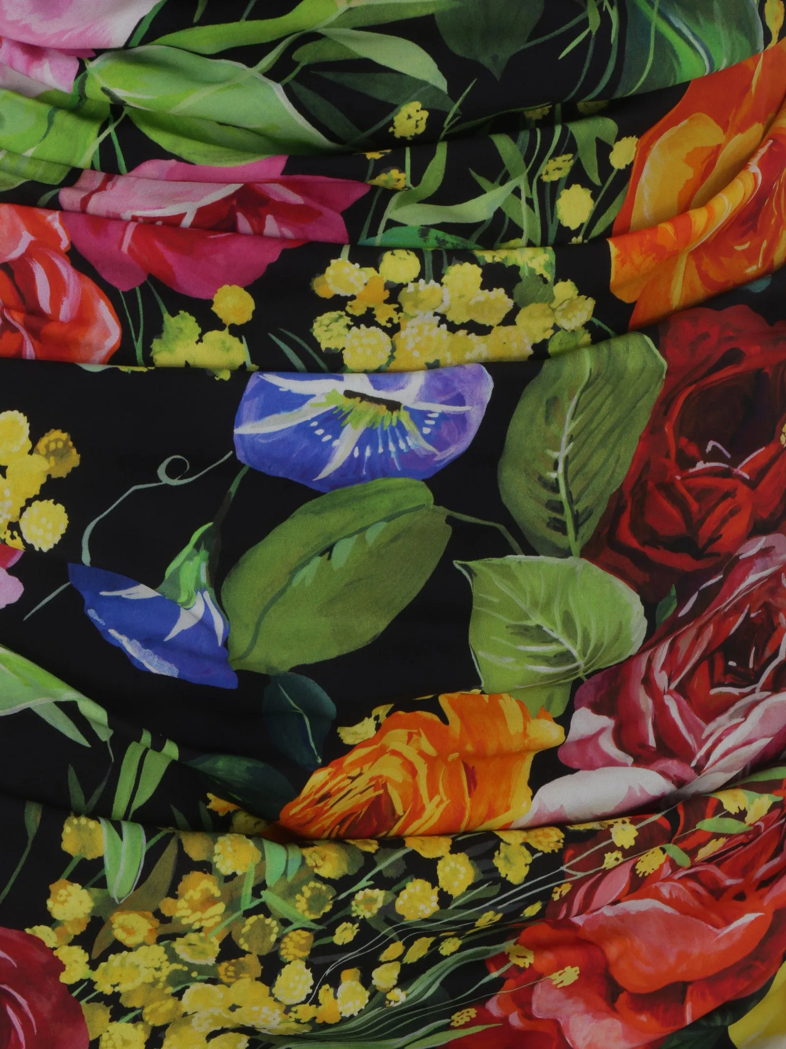 Dolce & Gabbana Floral Printed Midi Dress