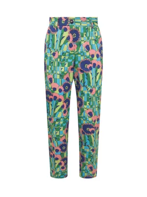 Dolce & Gabbana Floral Printed Trousers