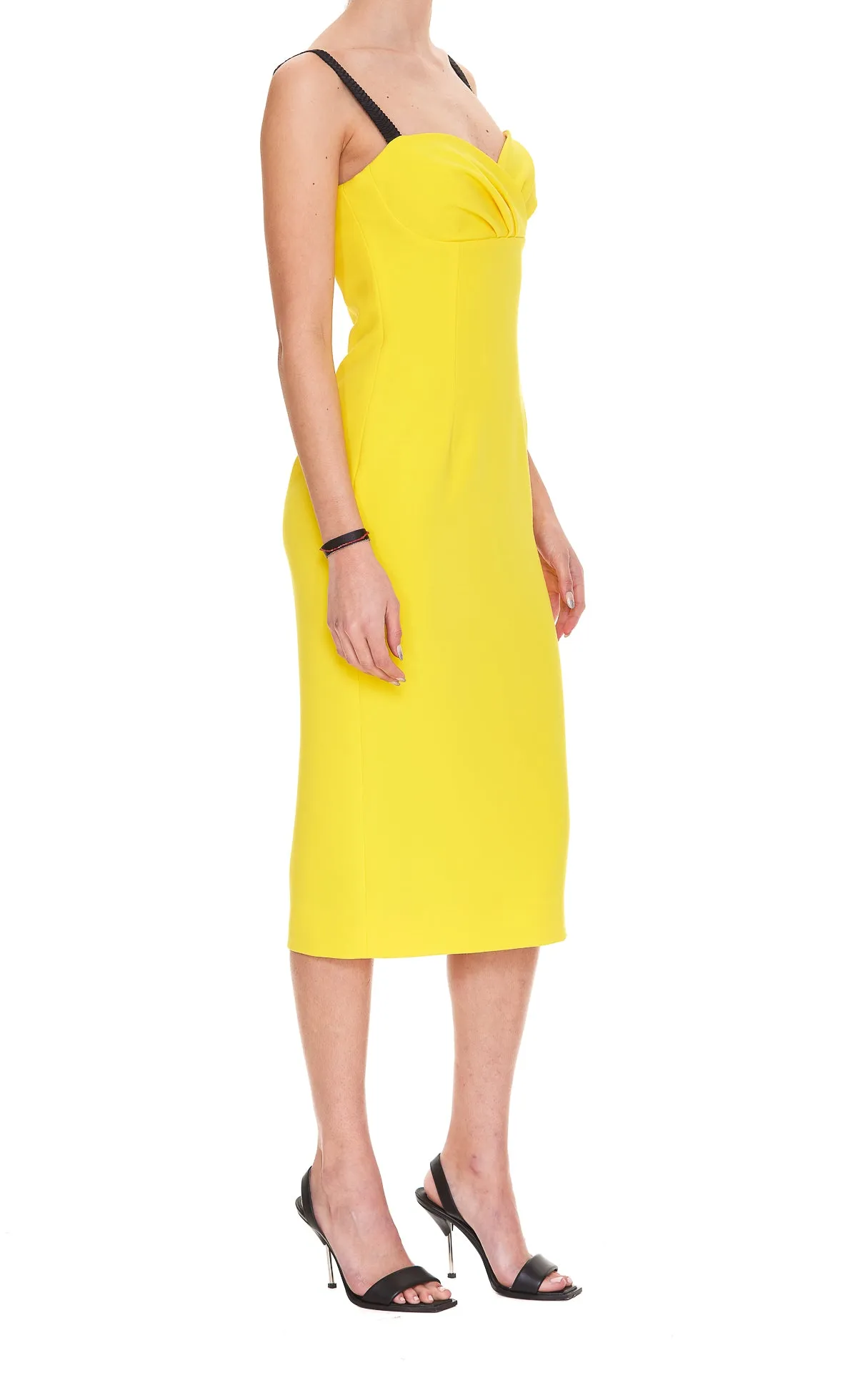 Dolce & Gabbana Heart Neck Strapped Dress