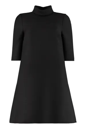 Dolce & Gabbana Knitted Turtleneck Dress