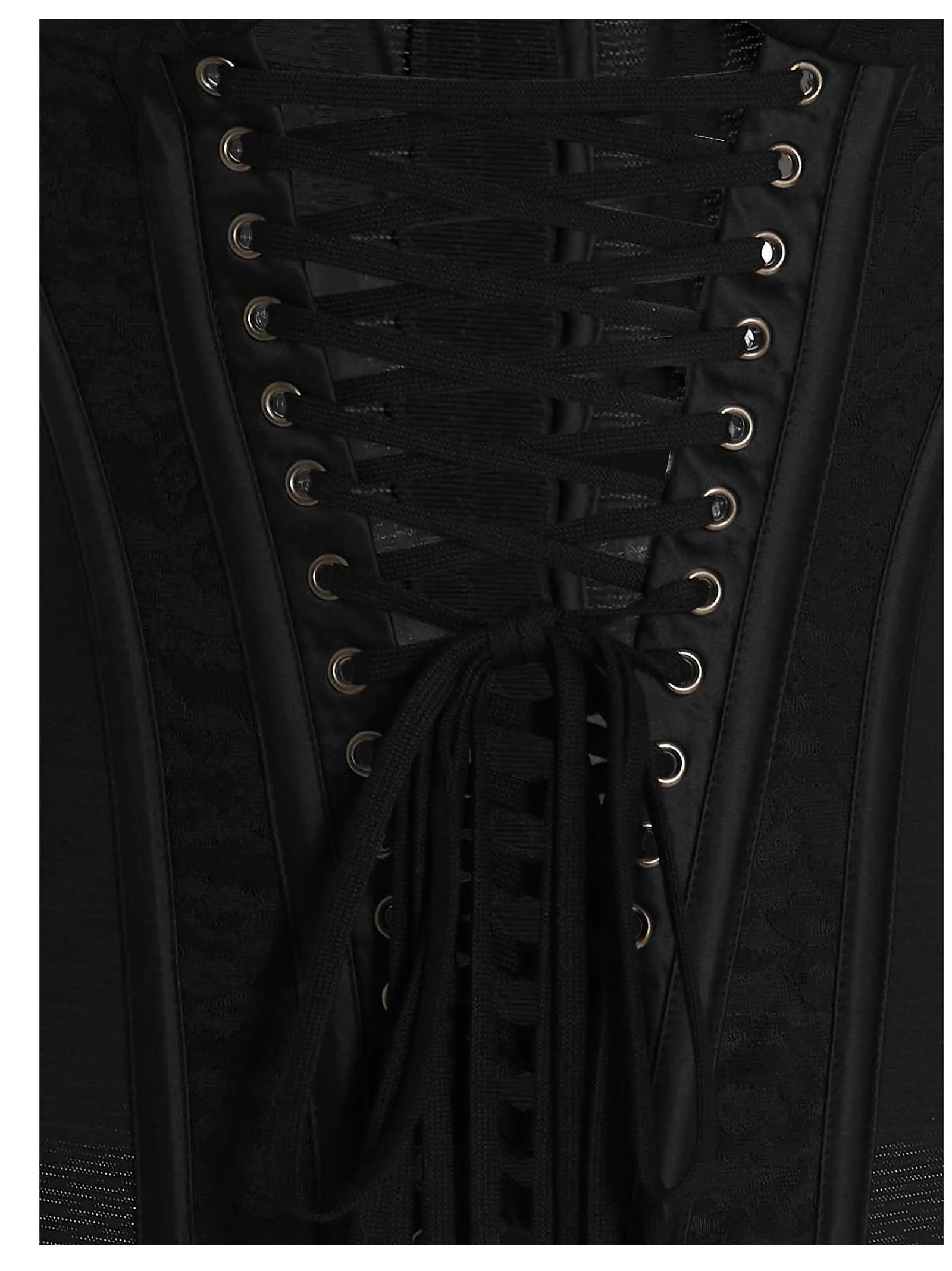 Dolce & Gabbana Lace-Up Bustier Top