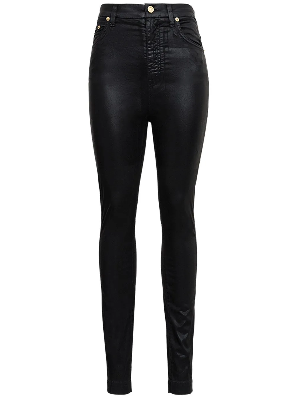 Dolce & Gabbana Logo Plaque Skinny Jeans