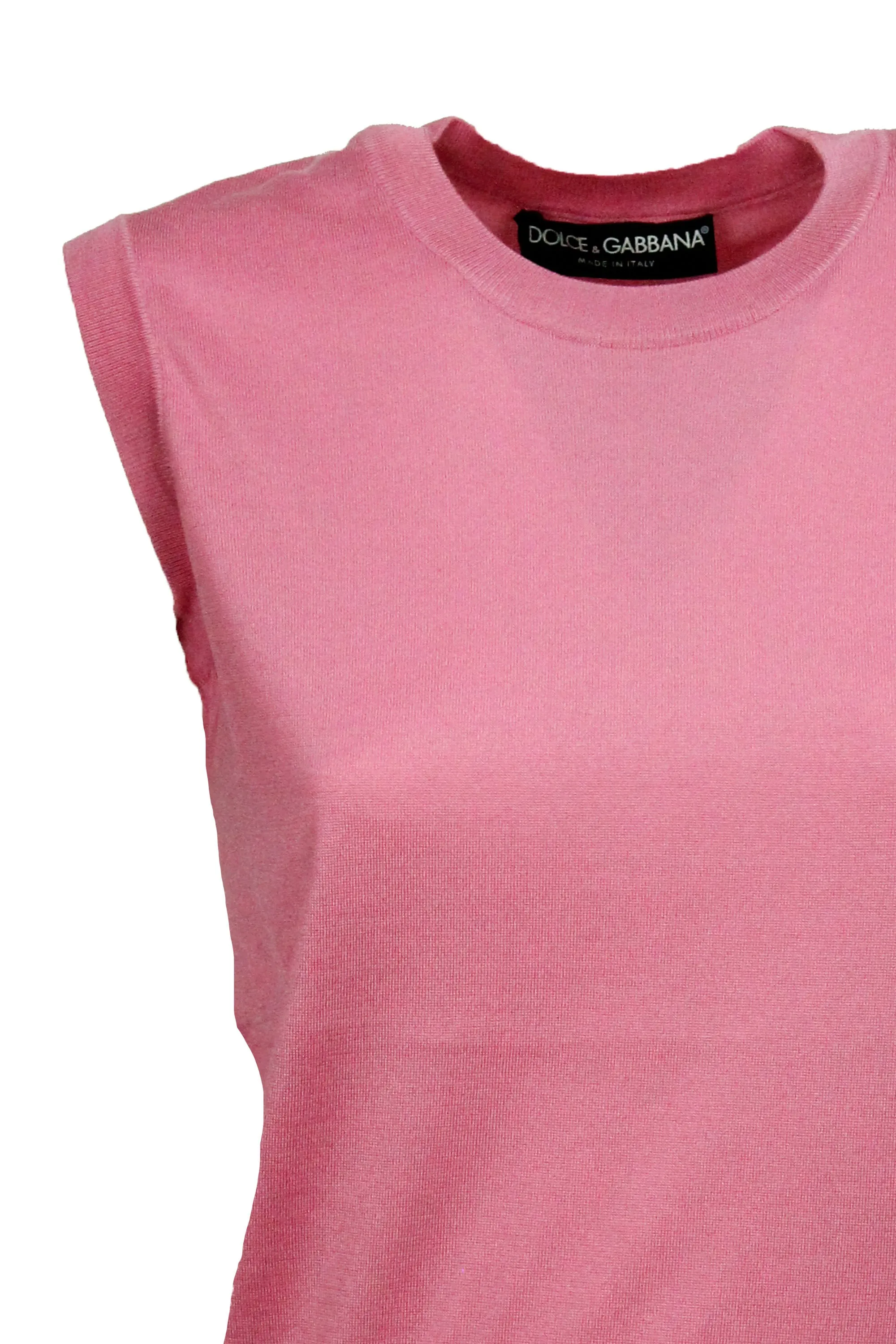 Dolce & Gabbana Round Neck Top