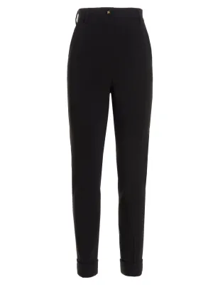 Dolce & Gabbana Turn-Up Cuff Tailored Trousers