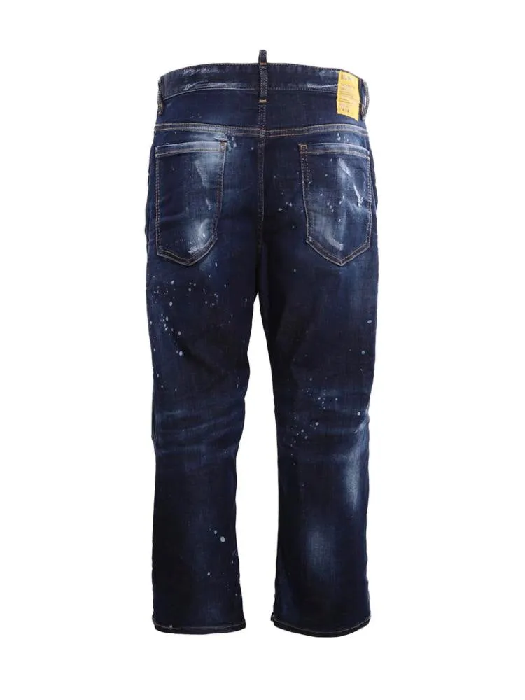 Dsquared2 Distressed Cropped Jeans