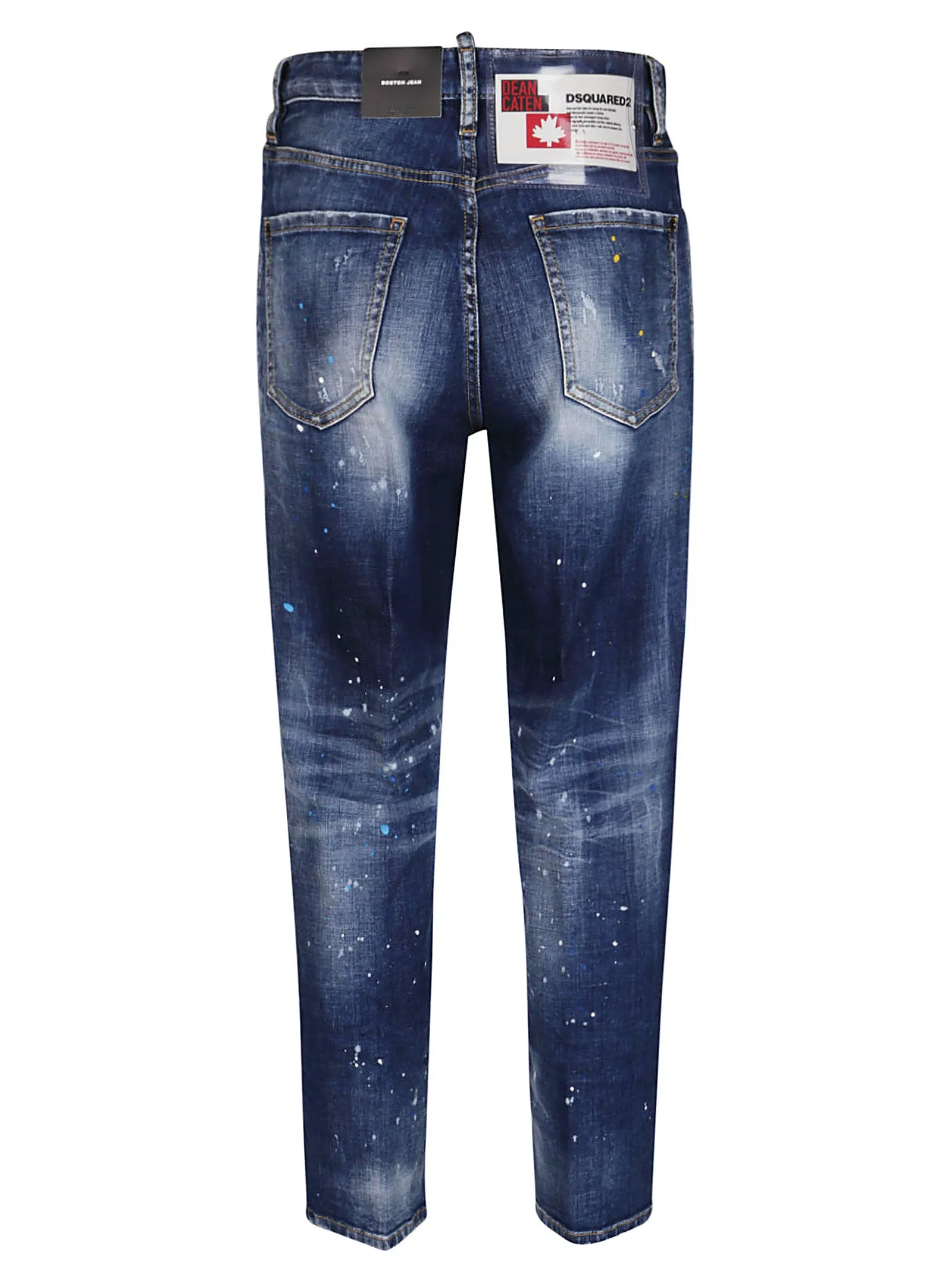 Dsquared2 Distressed-Detailed Cropped Jeans