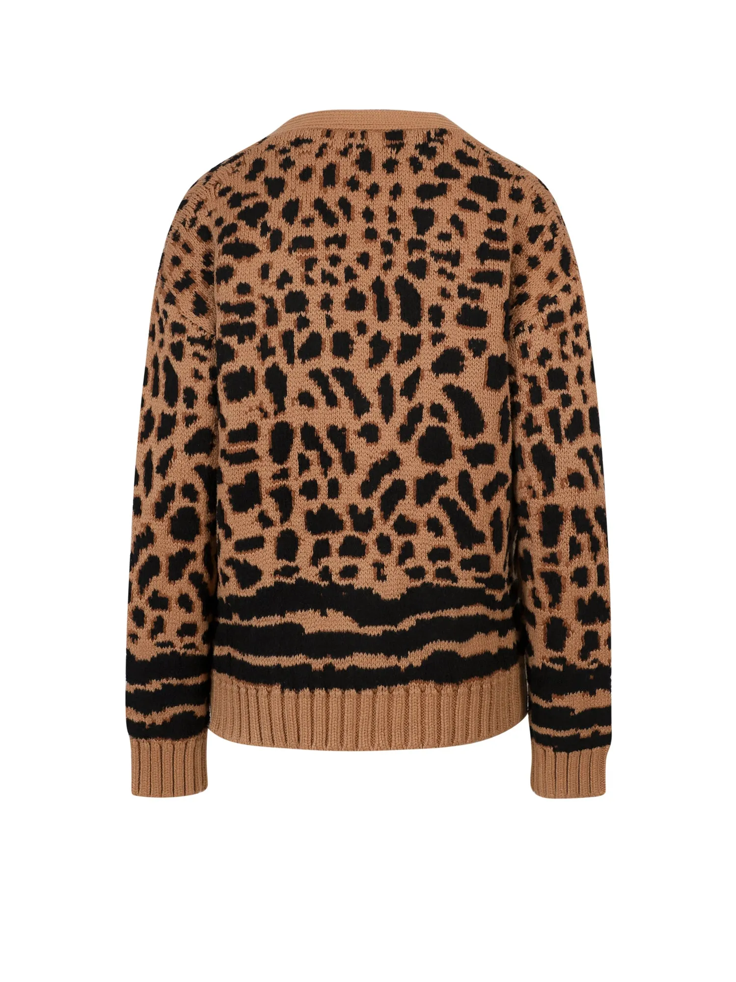 Dsquared2 Intarsia Knit Cardigan