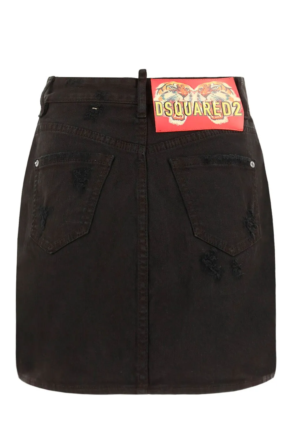Dsquared2 Logo Patched Mini Skirt