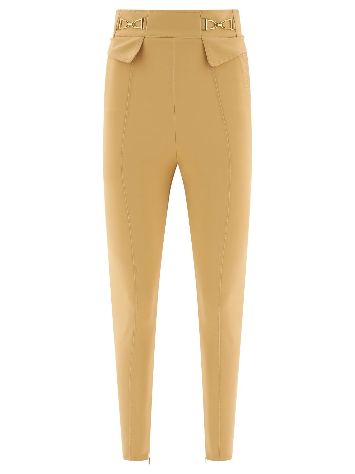 Elisabetta Franchi High Waisted Stretched Trousers