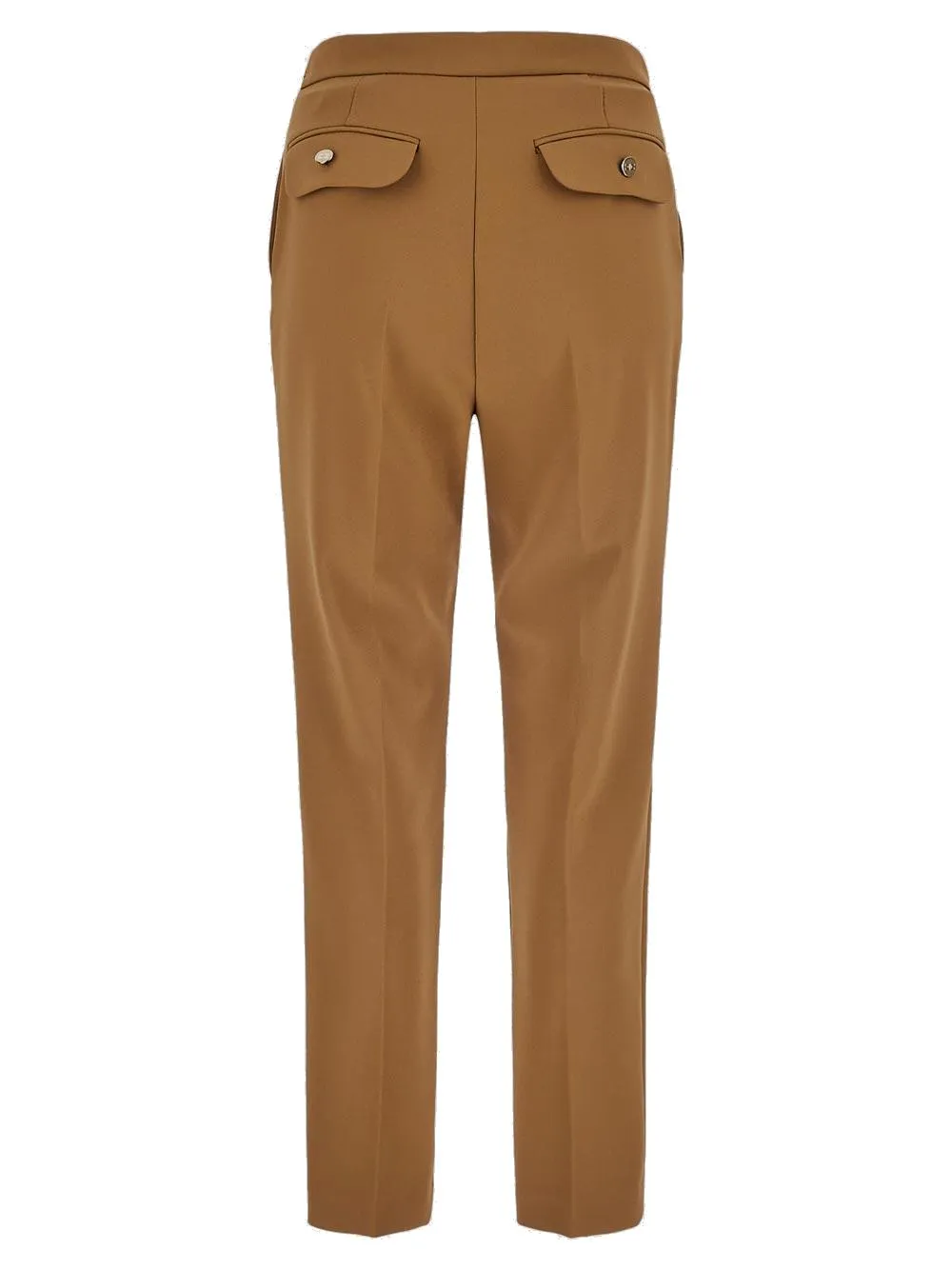 Elisabetta Franchi Horsebit Detailed Cigarette Pants