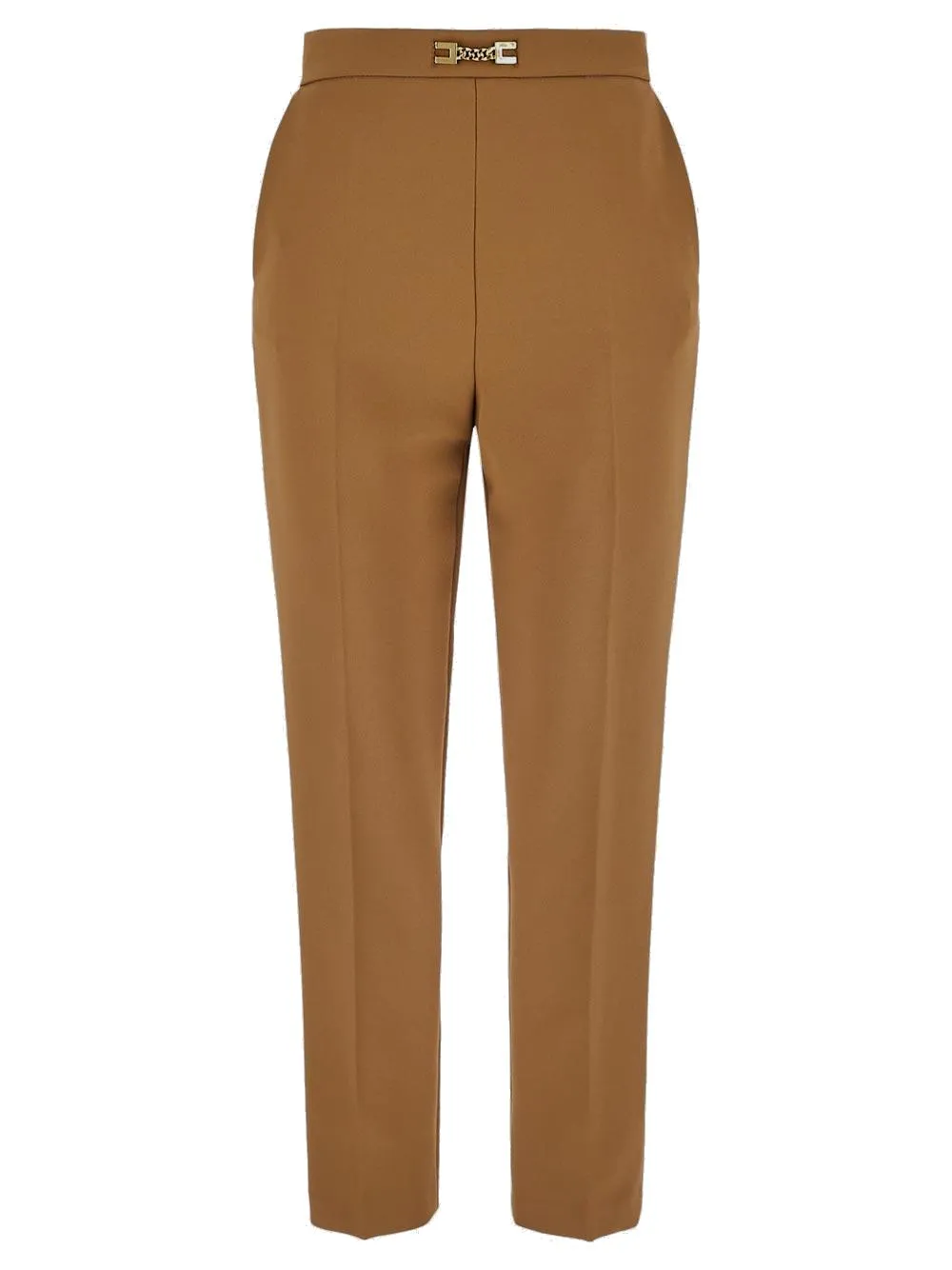 Elisabetta Franchi Horsebit Detailed Cigarette Pants