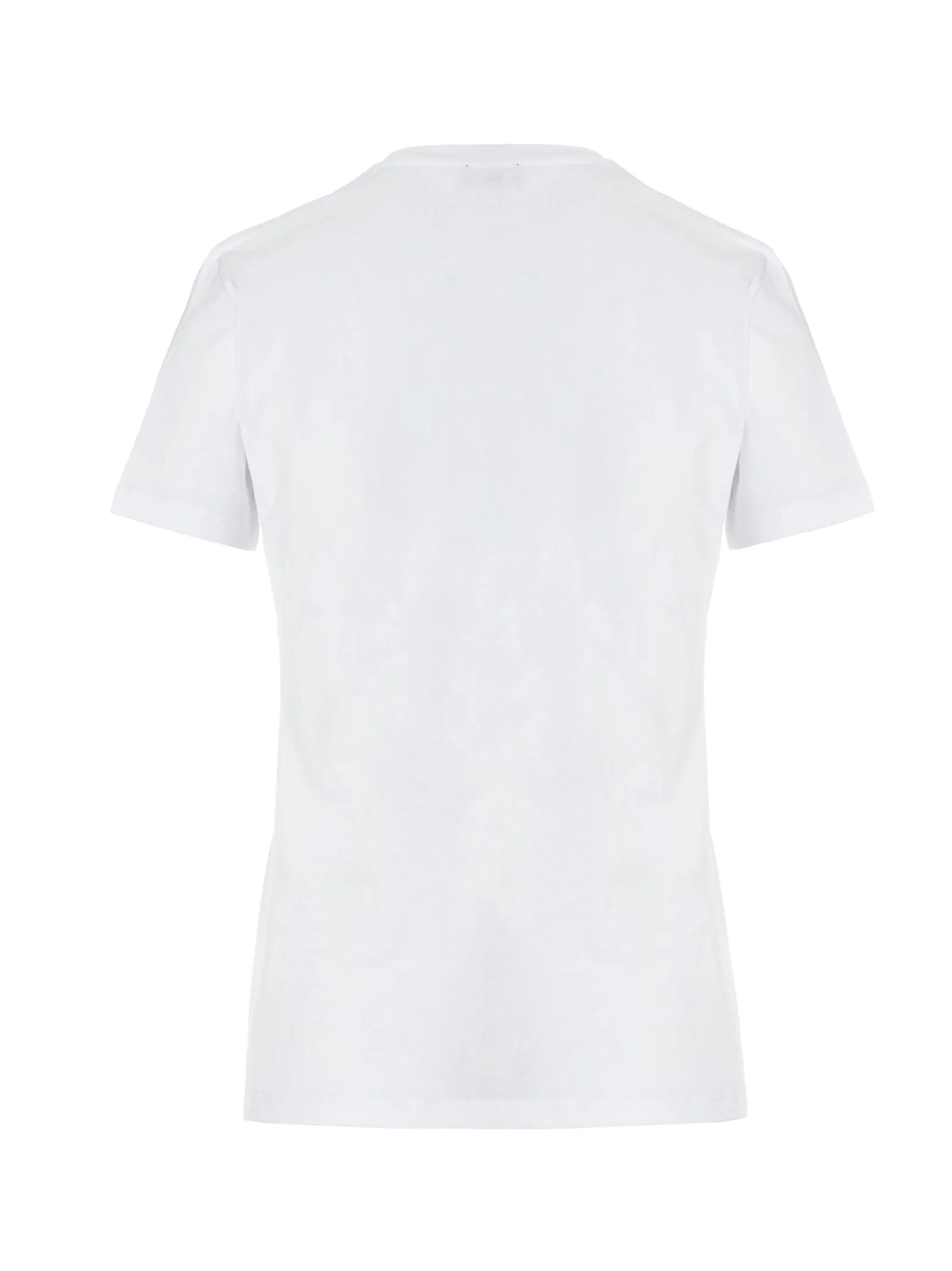 Elisabetta Franchi Logo Plaque Crewneck T-Shirt